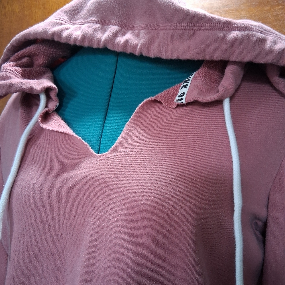 Pink Hooded Sweatshirt